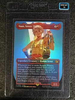2025 Final Fantasy MTG Vaan, Street Thief Foil 0390 - Taby CardT GEM MT 10 - Image 1