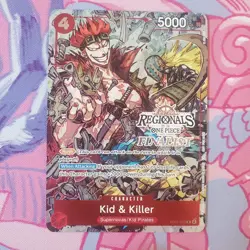 Kid & Killer Online Regional Finalist EB01-003 One Piece Promotion Cards Foil - Image 1