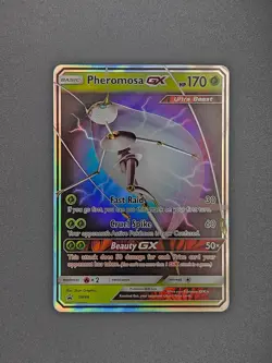 Pokemon TCG Pheromosa GX SM66 Black Star Promo Sun & Moon Holo Rare Card - Image 1