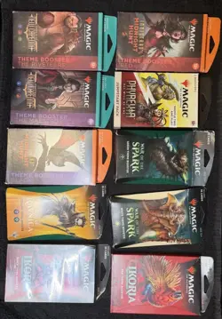 Magic: The Gathering Theme Booster Lot. 10 Sealed Packs MTG Cards - Image 1