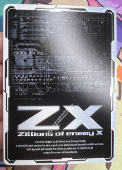 Girl of Doubt, Akazukin B17-064 R Z/X -Zillions Of Enemy X Trading Card 🍬 - Image 4