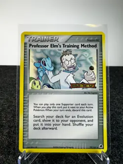 Pokemon Card - Professor Elm's Training Method Dragon Frontiers 79/101 Stamped - Image 1