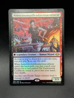 MTG Asmoranomardicadaistinaculdacar R Modern Horizons 2 Promos #186 FOIL - Image 1