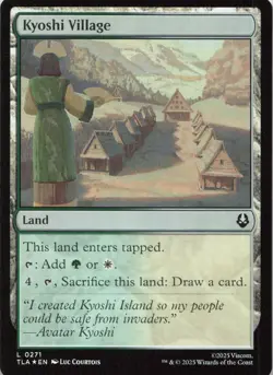 Kyoshi Village - FOIL - L Avatar: The Last Airbender 271 - MTG - Image 1