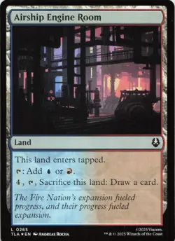 Airship Engine Room - FOIL - L Avatar: The Last Airbender 265 - MTG - Image 1