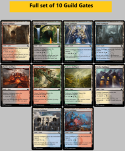 Complete Set of Guildgate Lands - All 10 Gate Dual Land NM - Sets - MTG - Image 1