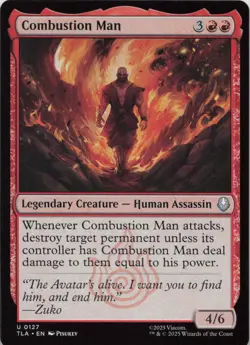 Combustion Man U Avatar: The Last Airbender 127 NM MTG - Image 1