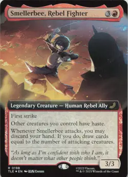 Smellerbee, Rebel Fighter (Extended Art) - FOIL - R Avatar: The Last Airbender: - Image 1