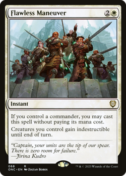 Flawless Maneuver [Phyrexia: All Will Be One Commander] - Image 1
