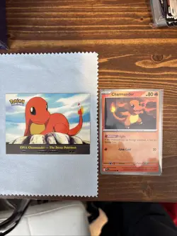 Pokemon Topps EP11 Charmander TV Animation The Stray Pokemon - Image 1