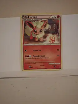 Pokemon TCG Flareon Undaunted 26/90 Regular Uncommon - Image 1