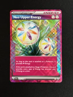 Pokemon TCG - Neo Upper Energy 162/162 Temporal Forces - ACE SPEC Rare - NM/M - Image 1