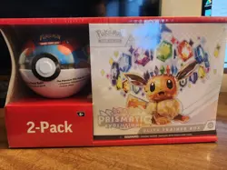 Pokemon Prismatic Evolutions Elite Trainer Box Poke Ball Sams Club Bundle SEALED - Image 1