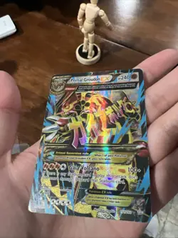 Pokemon TCG Primal Groudon EX Full Art Primal Clash HP/DM - Image 3