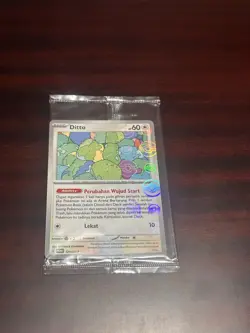 Pokemon TCG Bahasa Indonesia Ditto Tournament Expansion Poke Ball Holo Promo - Image 1