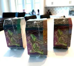 Pokemon TCG Tin Lot (3) Mewtwo EX Rayquaza EX Darkrai EX - New Sealed - Image 3