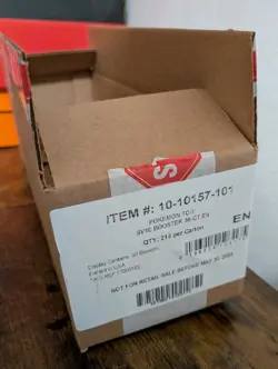 Pokemon SV10 Destined Rivals Booster Box Case *EMPTY BOX* - Image 1