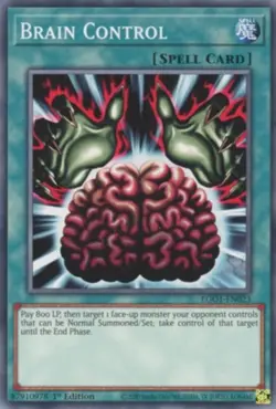 Yugioh! Brain Control - EGO1-EN023 - Common - 1st Edition Near Mint, English - Image 1