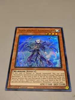 Yugioh Tearlaments Reinoheart POTE-EN015 Ultra Rare 1st Ed NM - Image 1