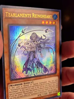 Yugioh Tearlaments Reinoheart POTE-EN015 Ultra Rare 1st Ed NM - Image 3