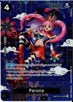 Perona OP06-093 SP Azure Sea’s Seven OP14 One Piece - Image 1