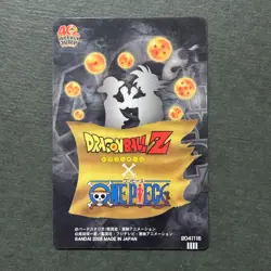 S4427 Luffy & Son Goku Dragon Ball x One Piece Jump Magazine 40th Anniversary J9 - Image 2