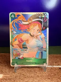 Nami OP14-031 (SR) The Azure Sea’s Seven One Piece TCG English Super Rare - Image 1