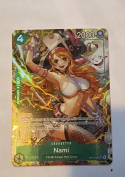 Bandai One Piece CCG Nami OP14-031 Foil FILM/Straw Hat Crew 2000 Power - Image 1