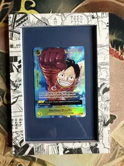 One Piece -Monkey D Luffy - OP07-109 Parallel Alt Art - 500 Years in the Future - Image 1