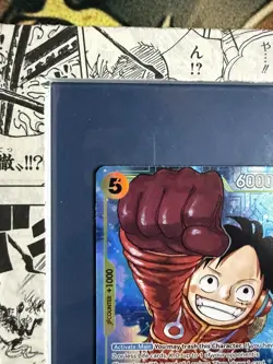 One Piece -Monkey D Luffy - OP07-109 Parallel Alt Art - 500 Years in the Future - Image 2