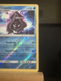 Cloyster - 34/149 SM Base Set - Reverse Holo Rare LP - Pokemon TCG Card - Image 3
