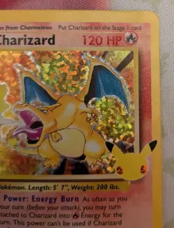 Pokemon TCG Charizard 4/102 - Celebrations - Classic Collection NM Card - Image 5