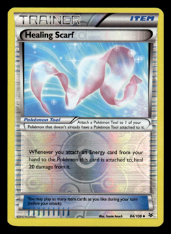 Healing Scarf Reverse Holo 84/108 Roaring Skies Pokemon Card NM - Image 1