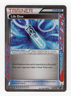 2013 Trainer Life Dew 107/116 Holo Ace Spec - Pokemon Card Plasma Freeze - Image 1