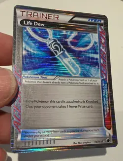 2013 Trainer Life Dew 107/116 Holo Ace Spec - Pokemon Card Plasma Freeze - Image 3