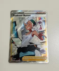 Pokemon TCG Professor Burnett TG26/TG30 Full Art Card - Image 1