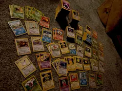 BIG POKEMON WOTC BULK LOT (AROUND 1000 CARDS, BASE SET THROUGH EXPEDITION) NM-MP - Image 1
