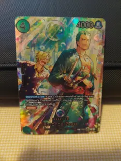 Roronoa Zoro PRB02-006 SP Alternate Art Azure Sea's Seven One Piece Card English - Image 1