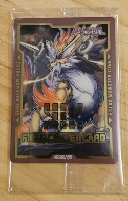 YuGiOh Darkwing Blast Official Field Center Card SEALED - Image 1