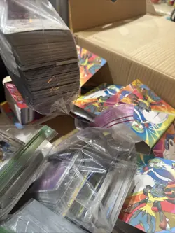 Pokemon Cards Bulk Lot Approximately 1500 Cards w/ Mega Evolution Mini Binders - Image 2