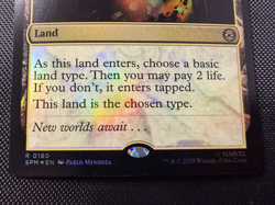 MTG Multiversal Passage Foil R 0180 Rare Land Marvel’s Spider-Man SPM NM - Image 2