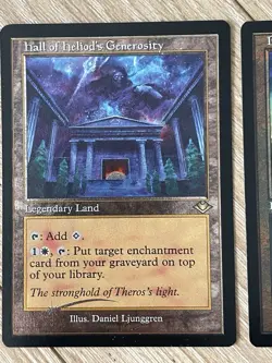 MTG Magic The Gathering Hall of Heliod's Generosity & Bolas’s Citadel - Foil NM - Image 3