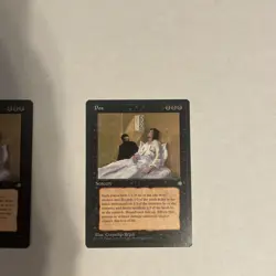 MTG: 3X Pox NM / LP Ice Age - Magic the Gathering Vintage 1995 - Image 3