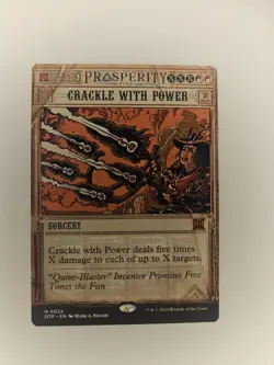 Crackle with Power Outlaws of Thunder Junction: Breaking News Regular - Image 1