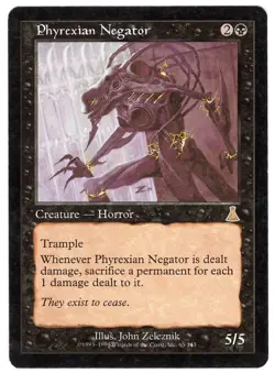1x Phyrexian Negator - Urza's Destiny - MTG Single - Image 1