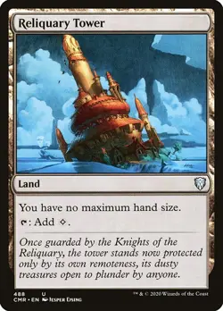 1x Reliquary Tower NM Eng MTG - Commander Legends - Image 1