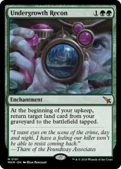 MTG Undergrowth Recon [Murders at Karlov Manor] Near Mint Magic - Image 1