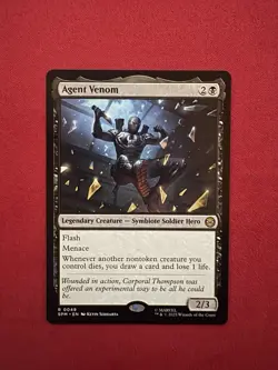 Agent Venom - Magic The Gathering Marvel's Spider-Man #49- Combo Shipping Avail - Image 1