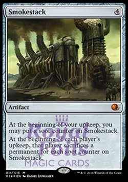 Smokestack 1x FOIL MTG FTV From the Vault Annihilation MINT artifact - Image 1