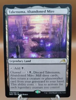 Takenuma, Abandoned Mire x1 MTG Kamigawa Neon Dynasty Magic Near Mint NM English - Image 1